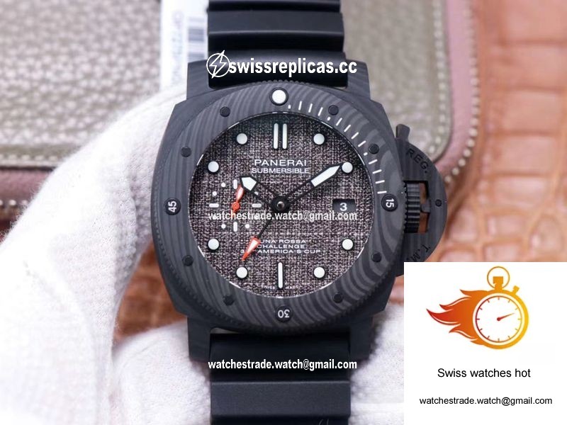 Panerai Submersible Luna Rossa PAM01039 VS Factory Black Carbon 1
