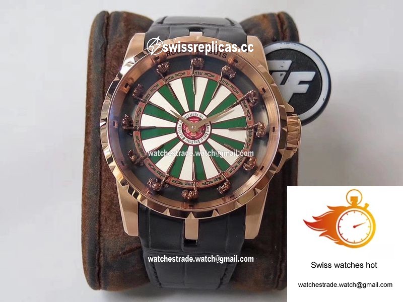 Roger Dubuis Excalibur RDDBEX0398 Knights of the Round Table II ZF Factory Rose Gold 1