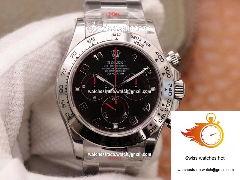 Rolex Daytona Cosmograph 116509-78599 Noob Factory Black Dial 1