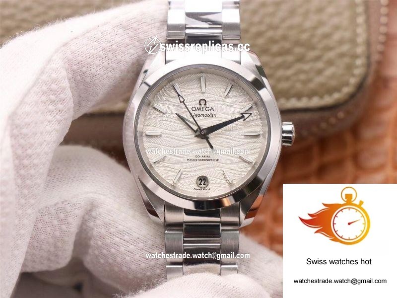 VS Factory Replica Omega Seamaster 220.10.38.20.02.003 Aqua Terra 150M CO AXIAL Master Chronometer Ladies 1