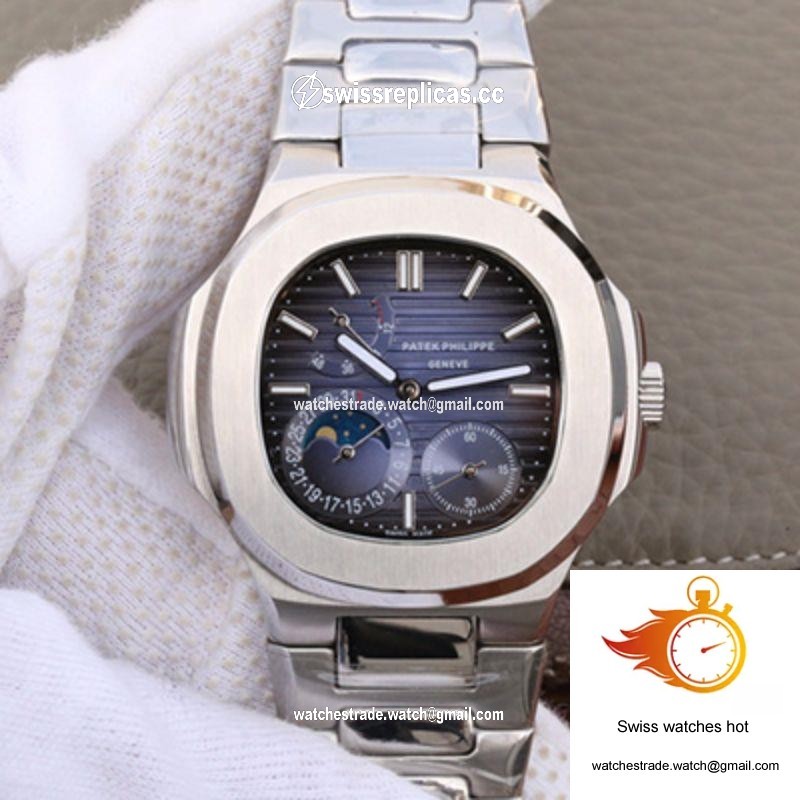 Patek Philippe Nautilus Moonphase 5712/1A-001 Blue Dial 1