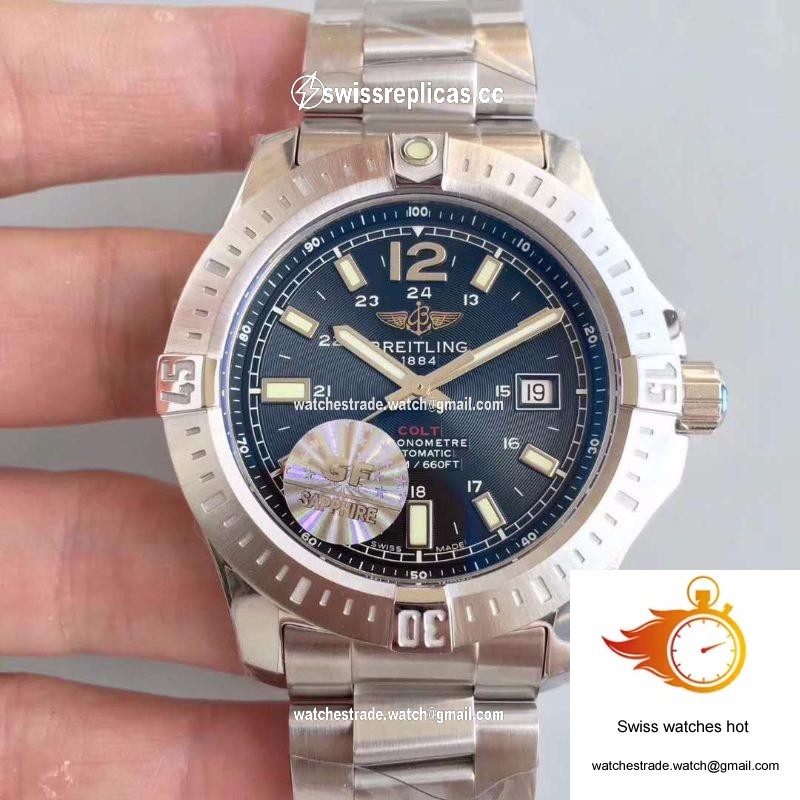 Breitling Colt Automatic 44MM A1738811-BD44-173A GF Factory Black Dial 1