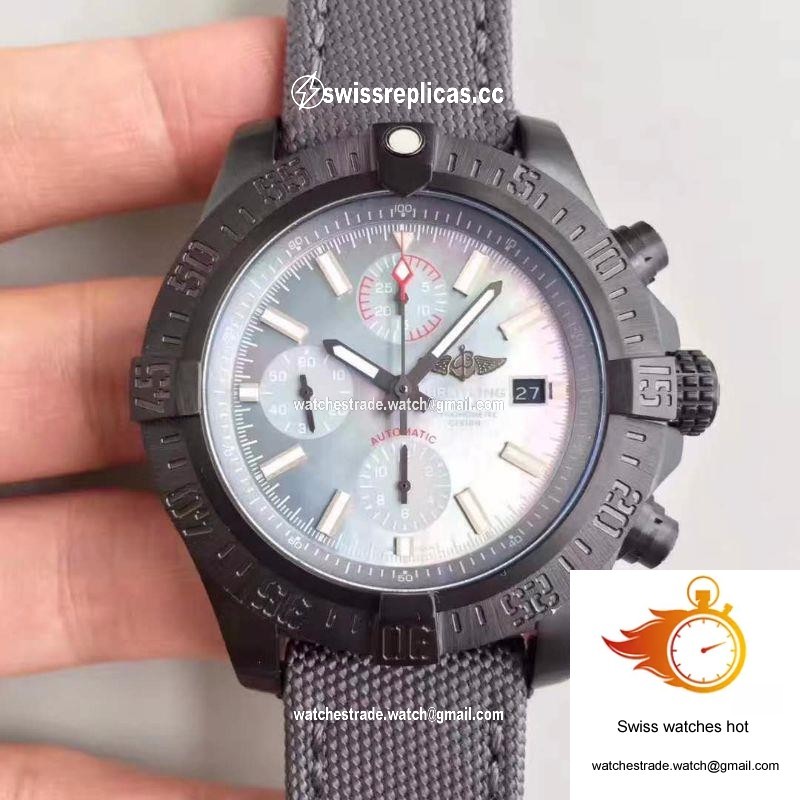 Breitling Avenger II USA Military Limited Edition M13371BU GF Factory Mother Of Pearl Dial 1