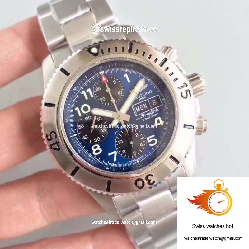 Breitling Superocean Chronograph Steelfish A13341C3/C893/227X/A20BASA.1 Blue Dial 1
