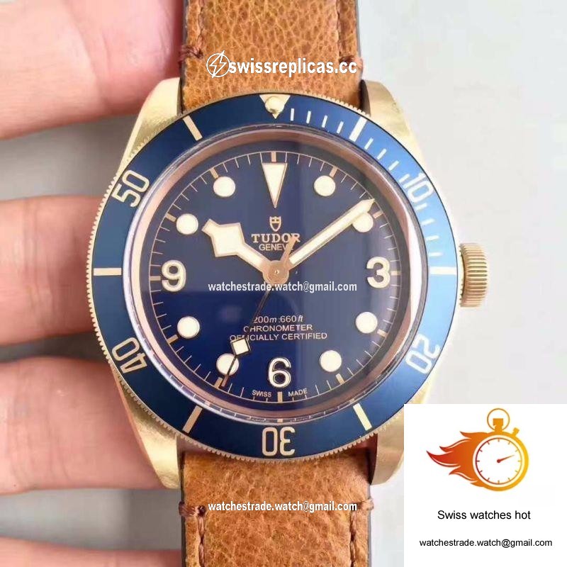 Tudor Heritage Black Bay Bronze M79250BM ZF Factory V4 Blue Dial 1