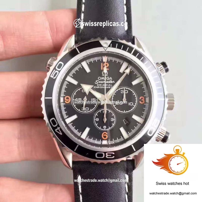 Omega Seamaster Planet Ocean 600 M Co-Axial Chronograph 2210.51.00 OM Factory Black Dial 1