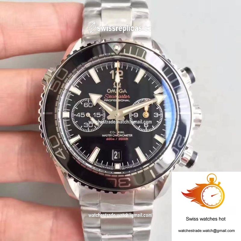 Omega Seamaster Planet Ocean 600M Chronograph 215.30.46.51.01.001 OM Factory V2 Black Dial 1