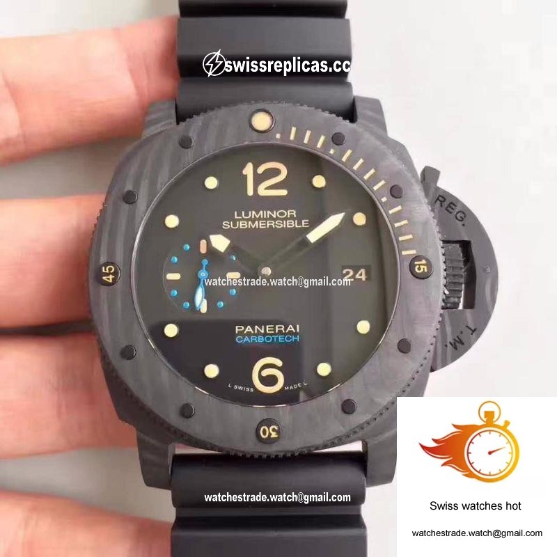 Panerai Luminor Submersible 1950 PAM616 VS Factory V3 Black Dial 1