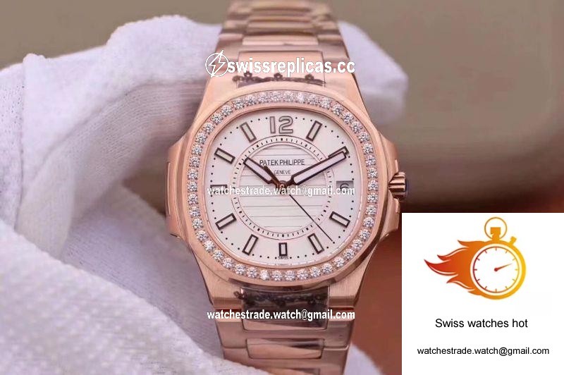 Patek Philippe Nautilus Ladies 7010/1R-011 Silver Dial 1