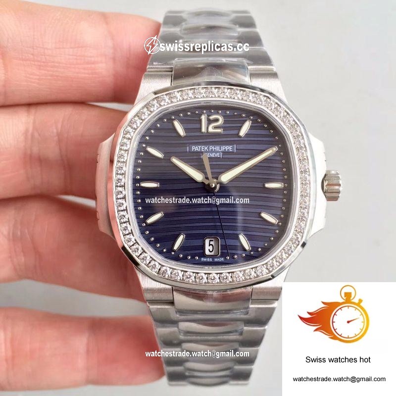 Patek Philippe Nautilus Ladies 7018/1A-010 PF Factory Blue Dial 1