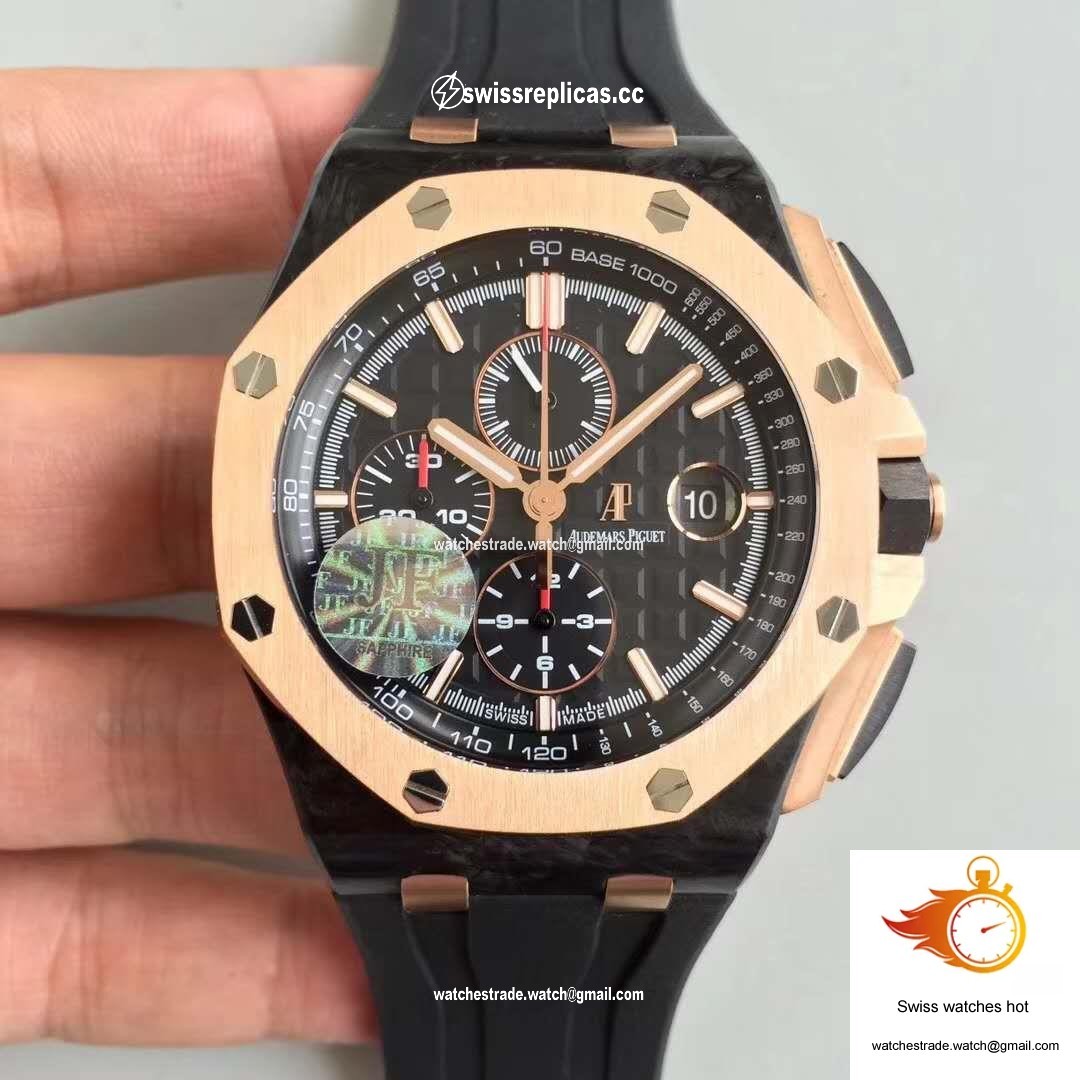 Audemars Piguet Royal Oak Offshore QE2 Cup 2016 26406FR.OO.A002CA.01 JF Factory V5 Black Dial 1