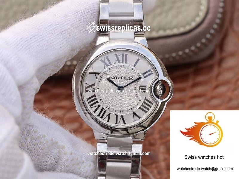 Ballon Bleu De Cartier V6 Factory Silver Dial 1
