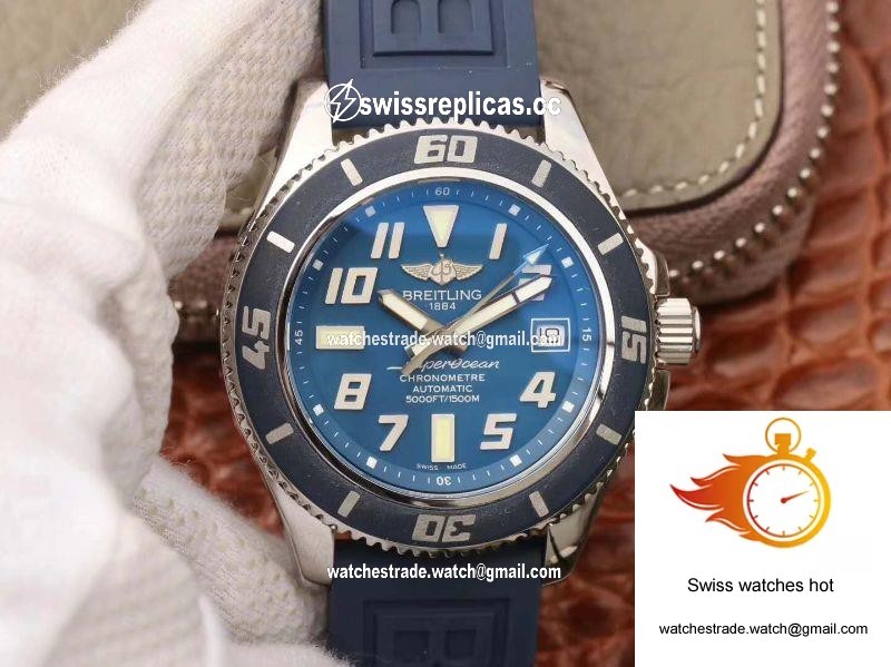 Breitling Superocean 42 A173643B/C868 ZF Factory Blue Dial 1