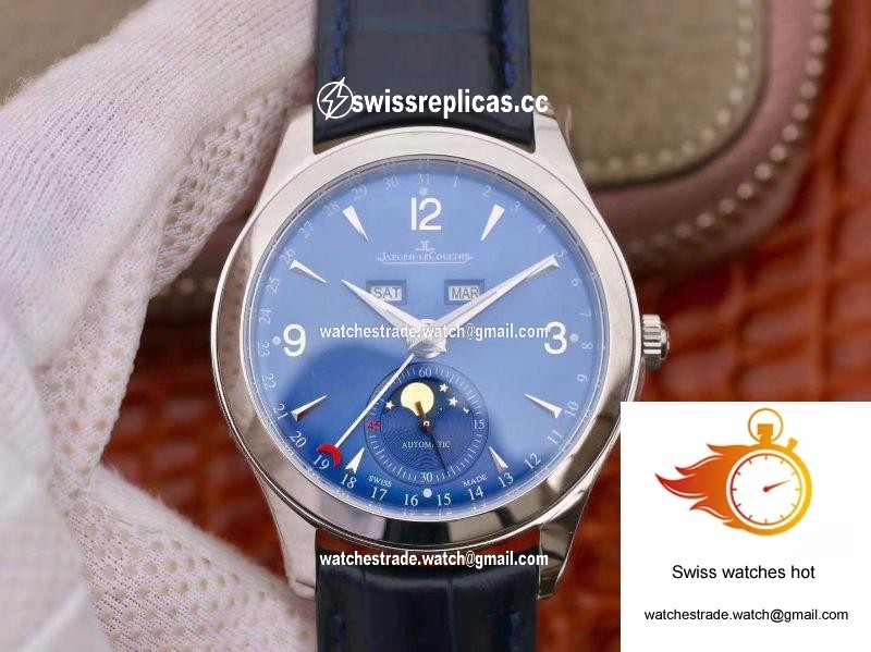 Jaeger-LeCoultre Master Calendar 1558420 Blue Dial OM Factory 1