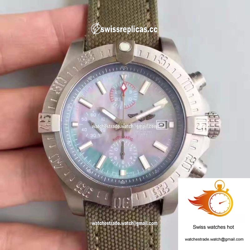Breitling Avenger Bandit Titanium E1338310/M534/253S/E20DSA.2 GF Factory Blue Dial 1