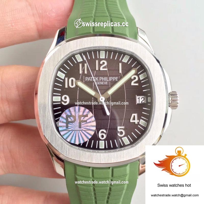 Patek Philippe Aquanaut Jumbo 5167A-001 PF Factory Black Dial 1