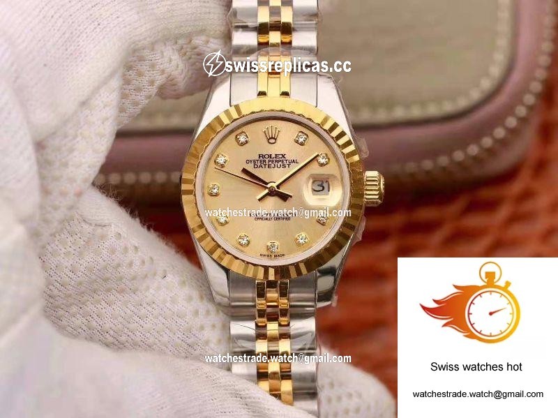 Rolex Lady Datejust 28mm 18K Gold Dial 1