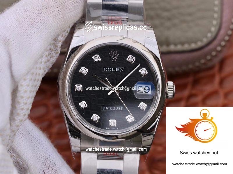 Rolex Datejust 116200 36mm DJ Factory Black Dial 1
