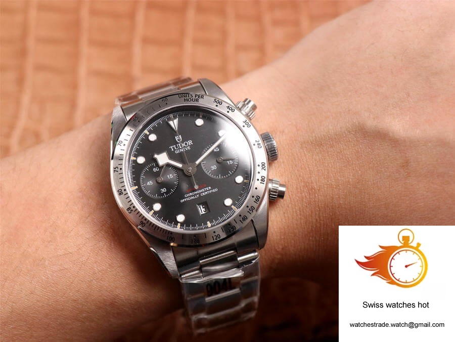 Tudor Heritage Black Bay M79350-0004 TW Factory Stainless Steel Strap 10