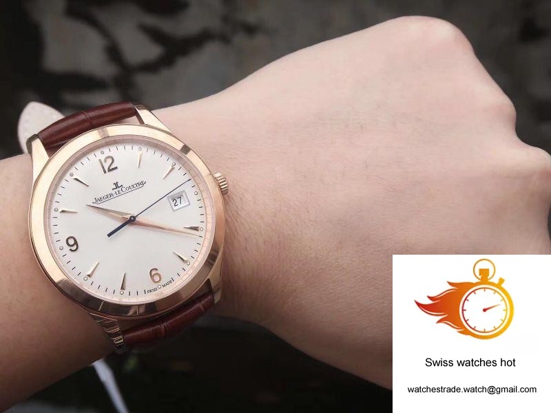 Jaeger LeCoultre Master Control Date Q1542520 ZF Factory 18K Rose Gold White Dial 10