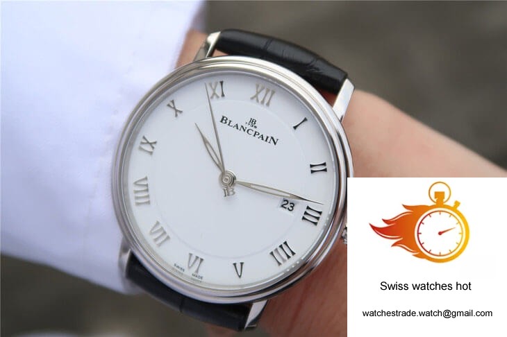 Blancpain Villeret 6651-1127-55B ZF Factory White Dial 10