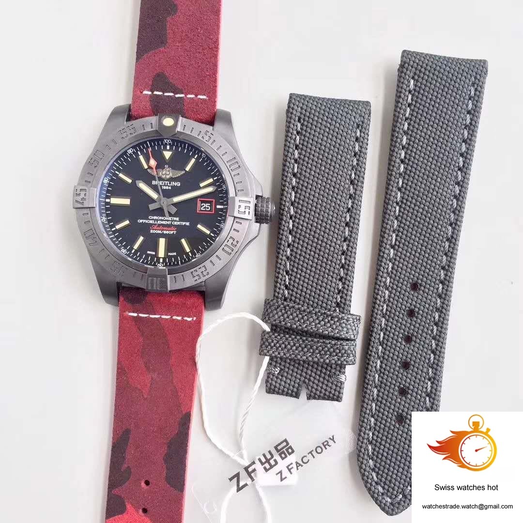 Breitling Avenger Blackbird V1731110/BD74/109W/M20BASA.1 GF Factory Black Dial 10