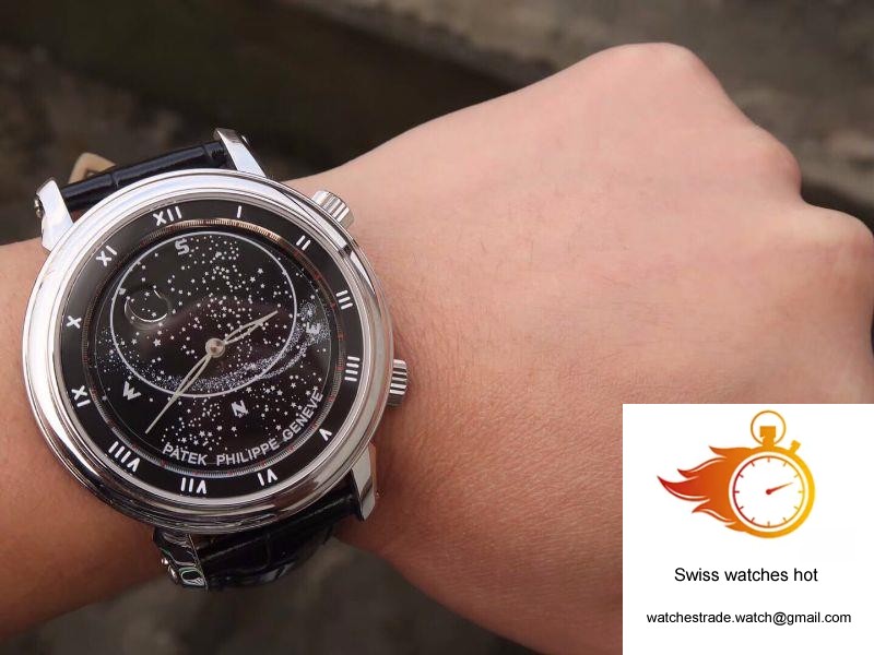 Patek Philippe Grand Complications Sky Moon Celestial 5102G Black Dial TW Factory 10