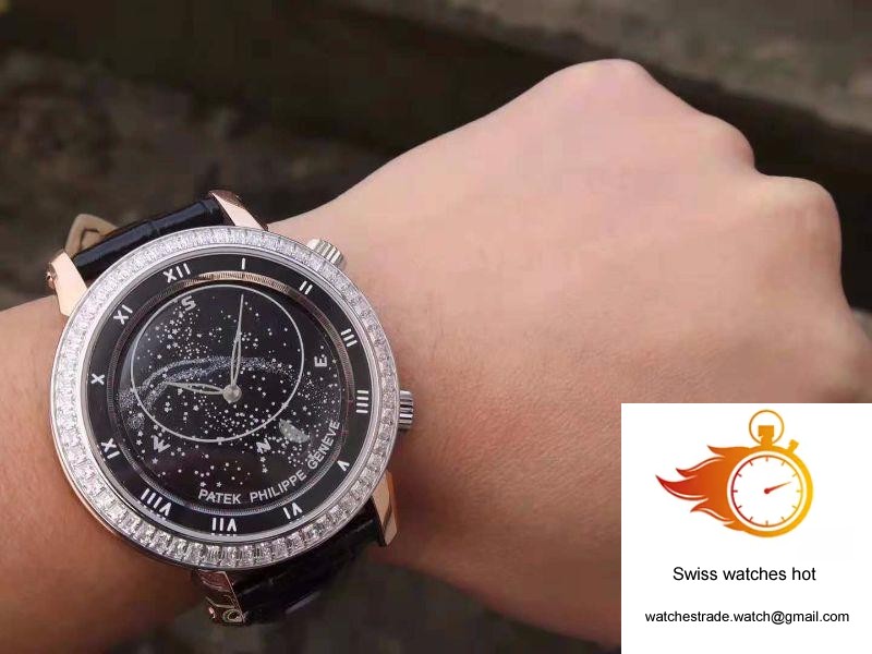 Patek Philippe Grand Complications Sky Moon Celestial 5102PR TW Factory Black Dial 10