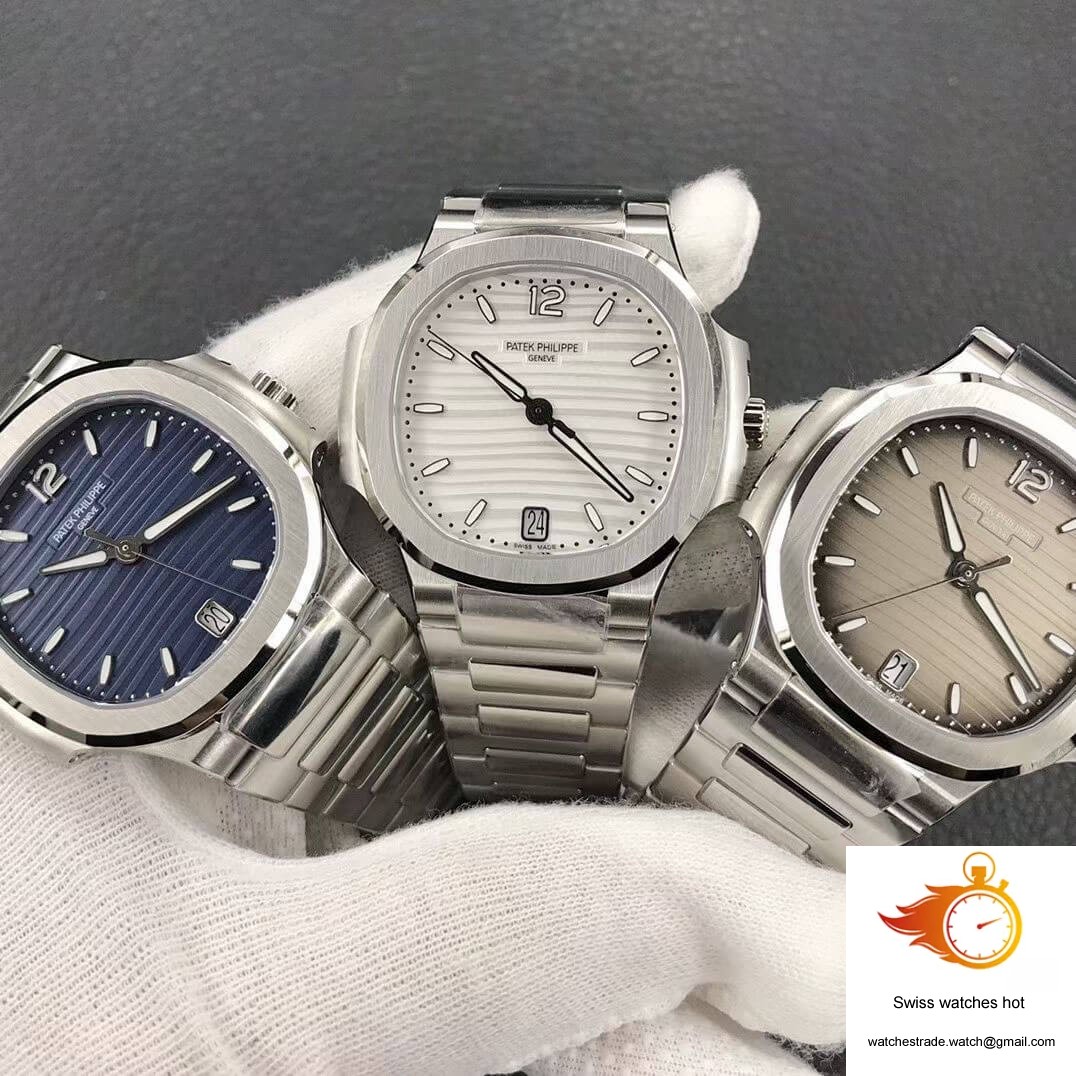 Patek Philippe Nautilus Ladies 7118/1A-011 3K Factory Grey Dial 10