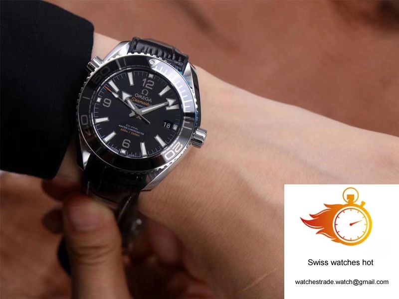 Omega Seamaster 215.33.40.20.01.001 Planet Ocean 600M VS Factory Black Dial 10