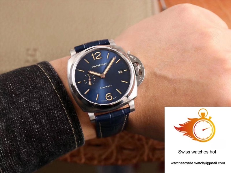 Panerai Luminor Due PAM00927 VS Factory Blue Dial 10