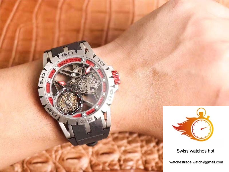 JB Factory Roger Dubuis Excalibur Spider Italdesign Edition RDDBEX0622 Red 10
