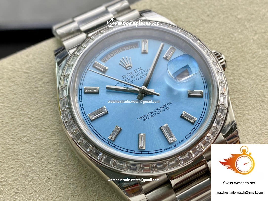 Rolex Day Date 228396TBR EW Factory Diamond Case 2
