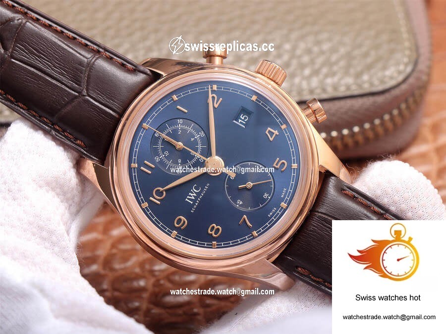IWC Portugieser IW390305 ZF Factory Rose Gold Case 2