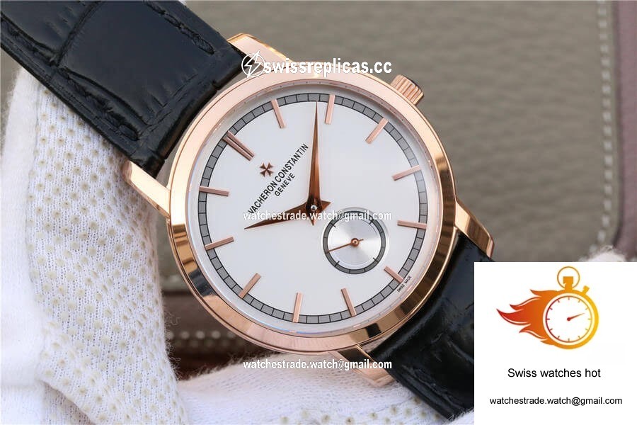 Vacheron Constantin Traditionnelle 82172/000R-9382 TW Factory Rose Gold White Dial 2