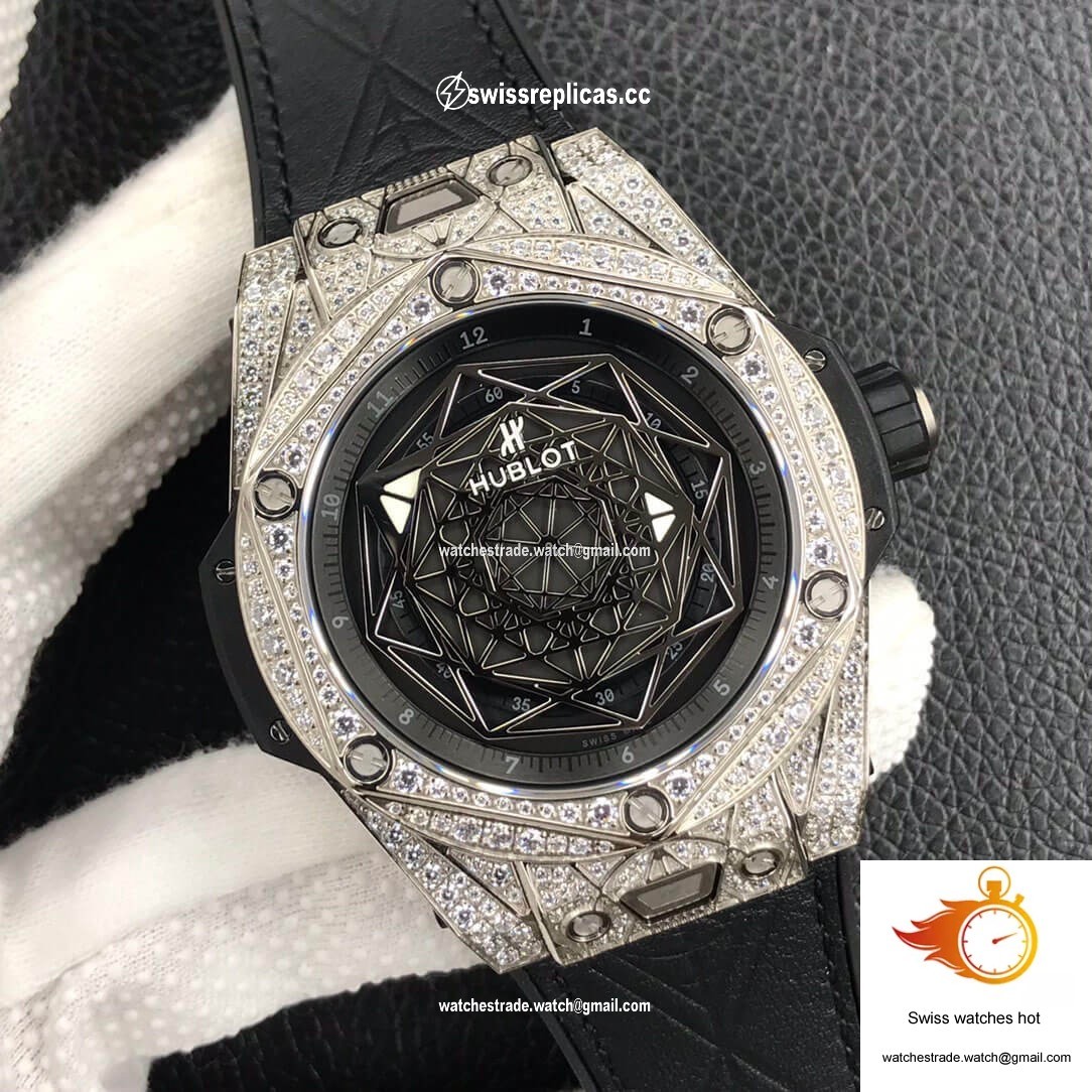 Hublot Big Bang 415.NX.1112.VR.1704.MXM17 WWF Factory Black Dial 2