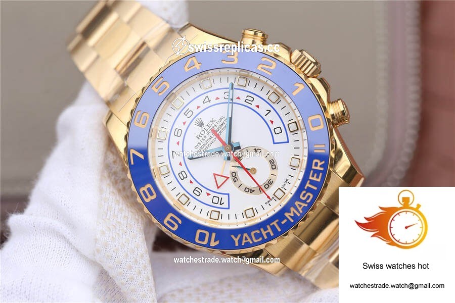 Rolex Yacht-Master II M116688-0002 JF Factory White Dial 2