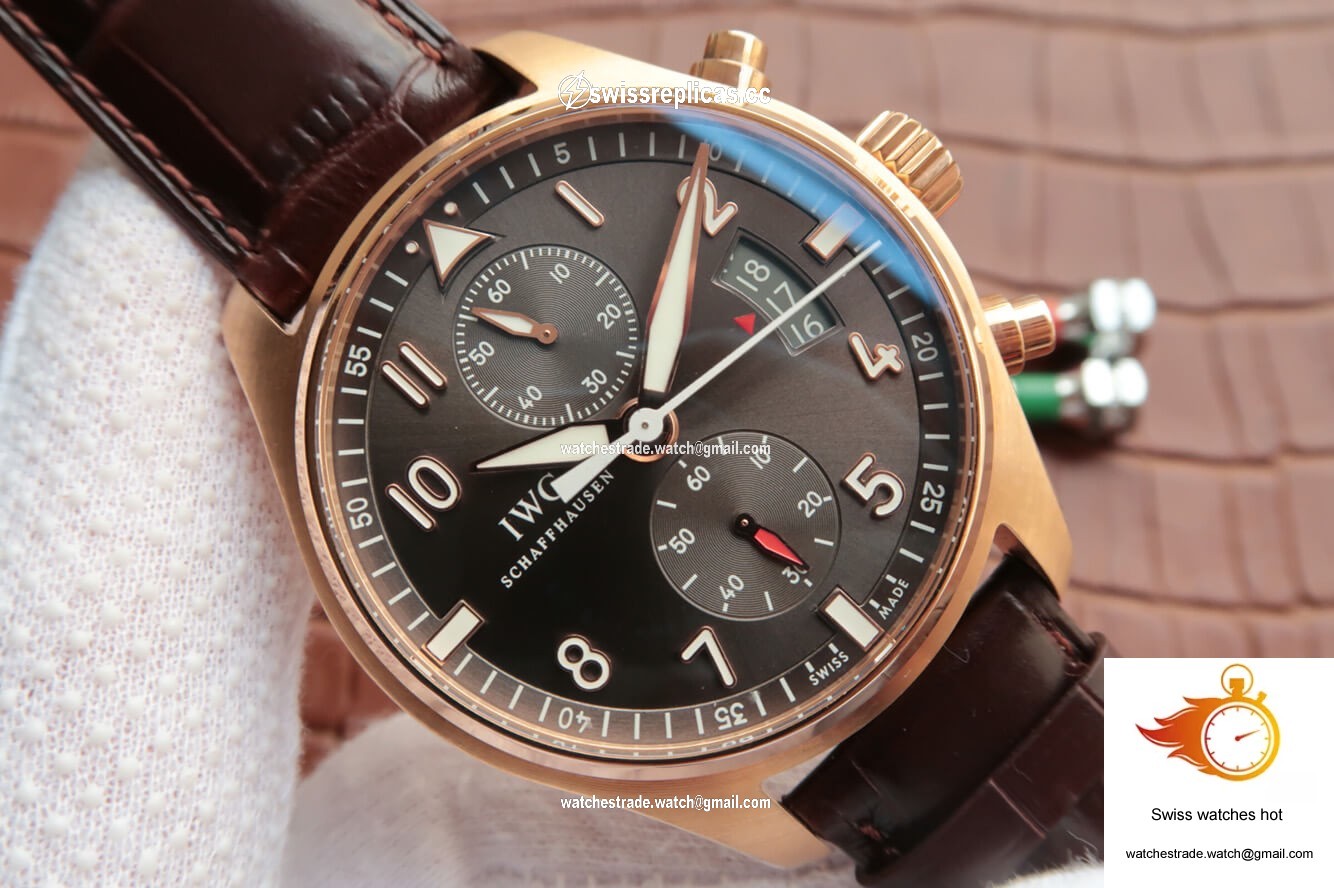 IWC Pilot IW387802 ZF Factory Dark Gray Dial 2
