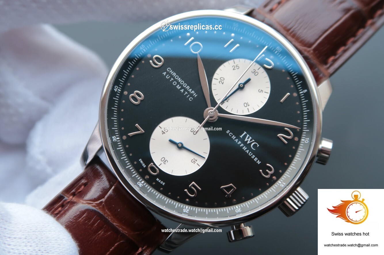 IWC Portugieser IW371404 ZF Factory V7 Black Dial 2