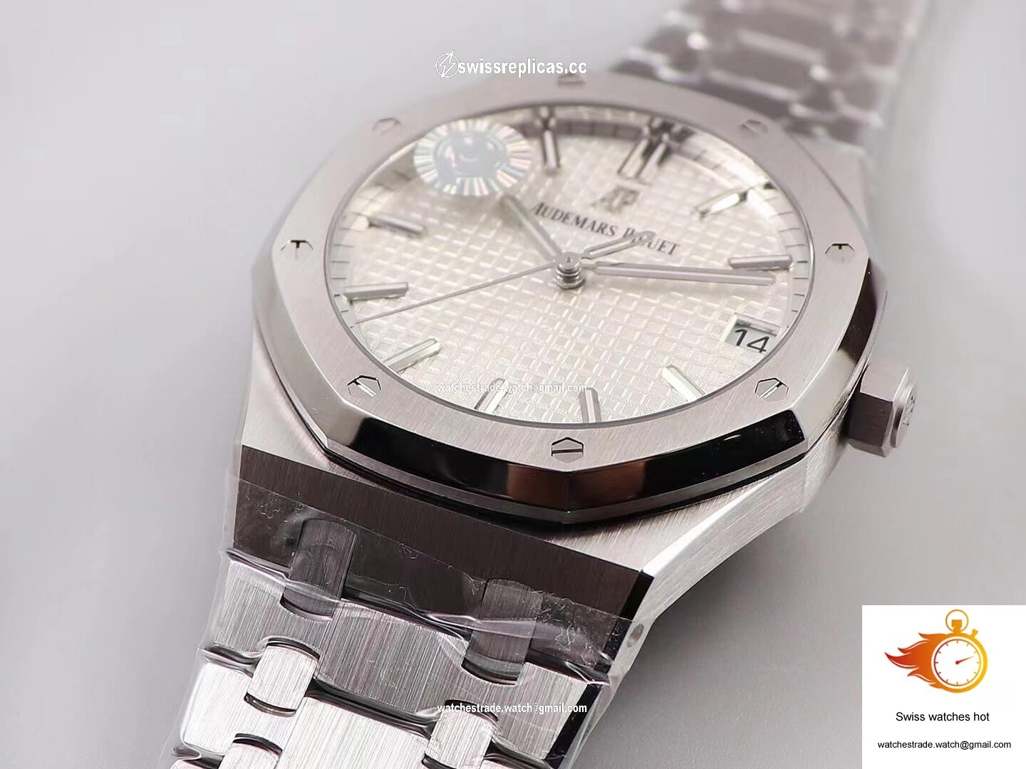 Audemars Piguet Royal Oak 15500ST.OO.1220ST.04 ZF Factory White Dial 2