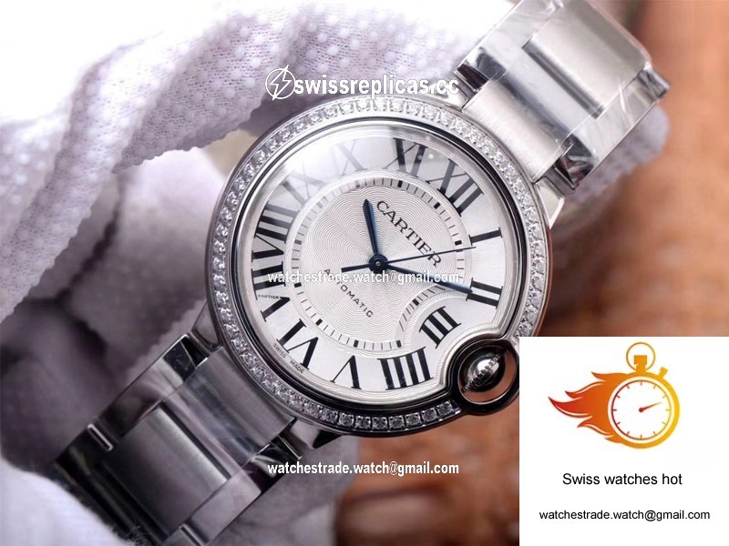 Cartier Ballon Bleu W4BB0017 V6 Factory White Dial 2