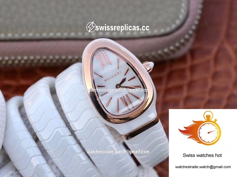 Bvlgari Serpenti Spiga Watch 102886 BV Factory Rose Gold No Diamond 2