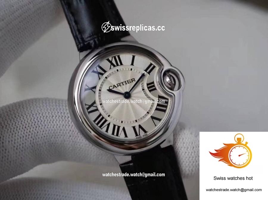 Ballon Bleu De Cartier WE902073 33MM V6 Factory Silver Dial 2