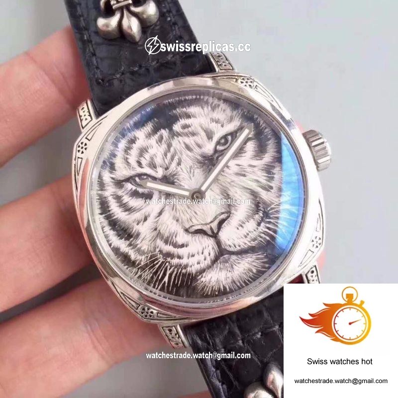 Panerai Radiomir FIRENZE Hand-drawn Tiger Pattern Dial 2
