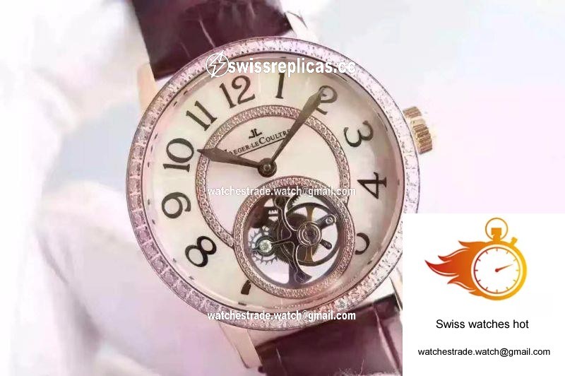 Jaeger-LeCoultre Rendez-Vous Tourbillon 3412405 White Mother Of Pearl Dial 2