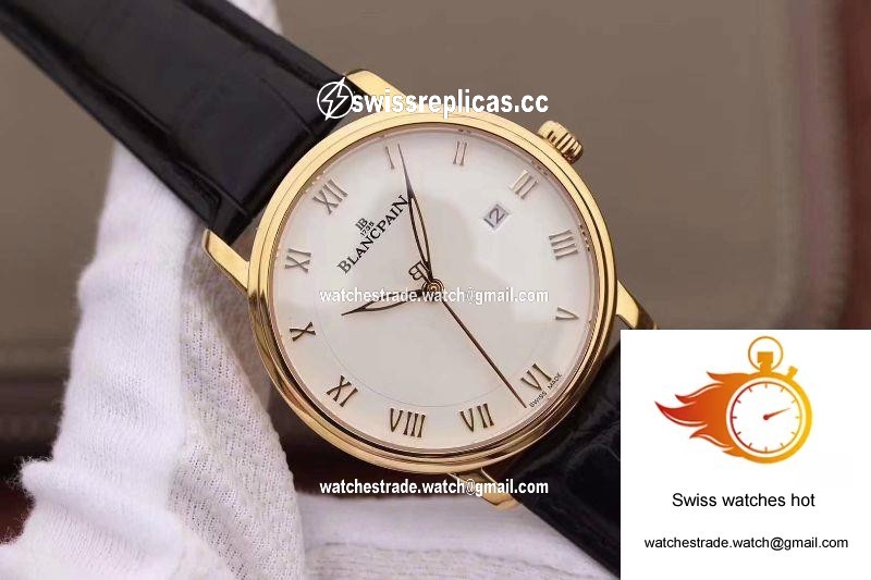 Blancpain Villeret Ultraplate 6651-3642-55 ZF Factory White Dial 2