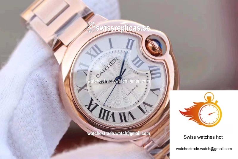 Ballon Bleu De Cartier Ladies 33MM W6920068 V9 Factory White Textured Dial 2