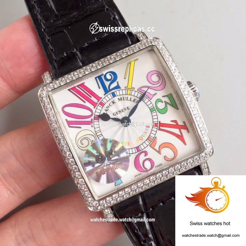Franck Muller Master Square Ladies 6002 M QZ D White Dial GF Factory 2