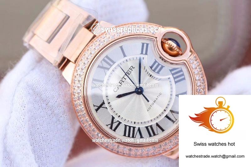 Ballon Bleu De Cartier 36MM WE902064 V9 Factory White Dial 2