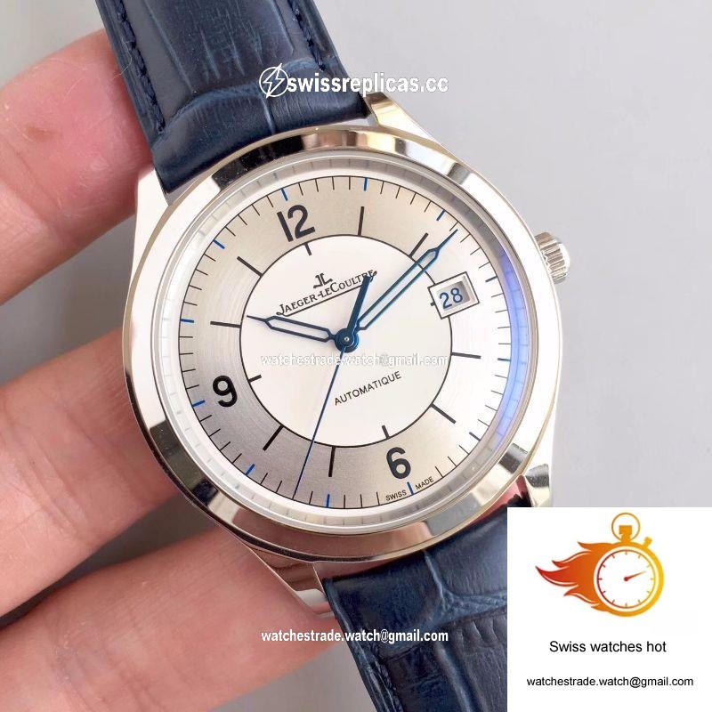 Jaeger LeCoultre Master Control Date 1548530 ZF Factory White Dial 2